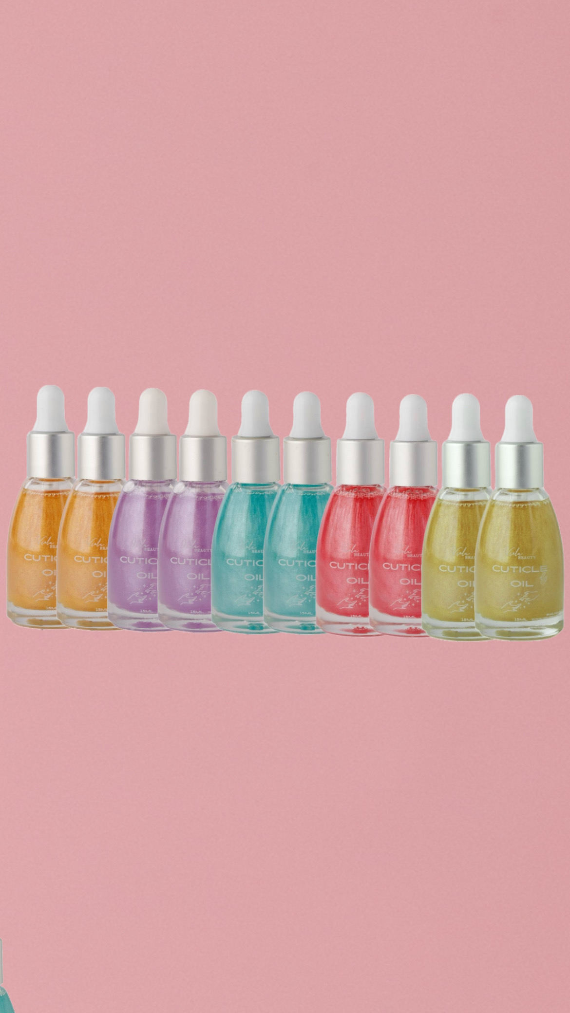 SALON SET SHIMMER KURU YAĞ -15 ML -10 TANE 