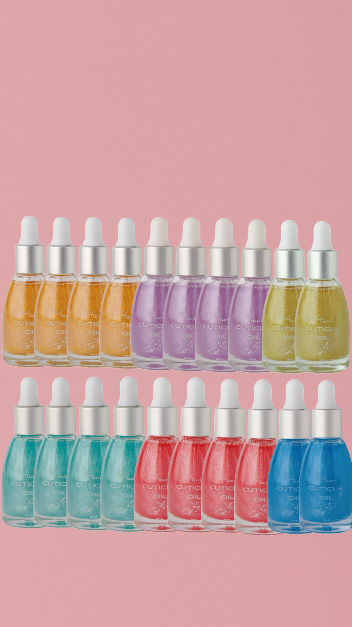 SALON SET SHIMMER KURU YAĞ -15 ML -20 TANE 