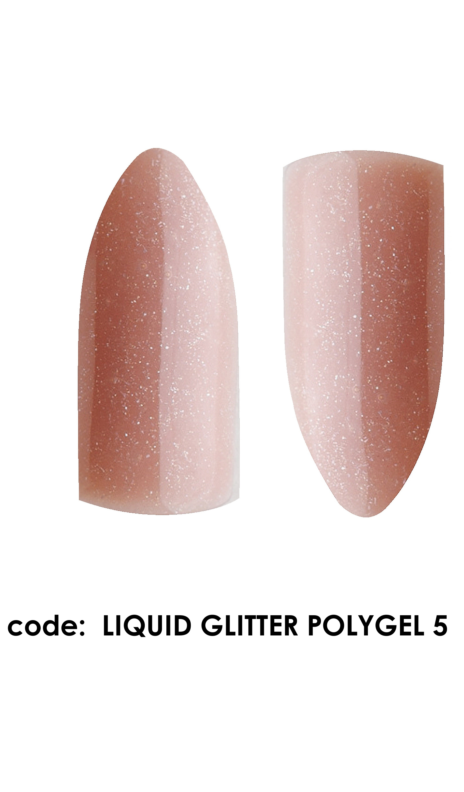 LIQUID POLY JEL GLITTER 0005-30 ML