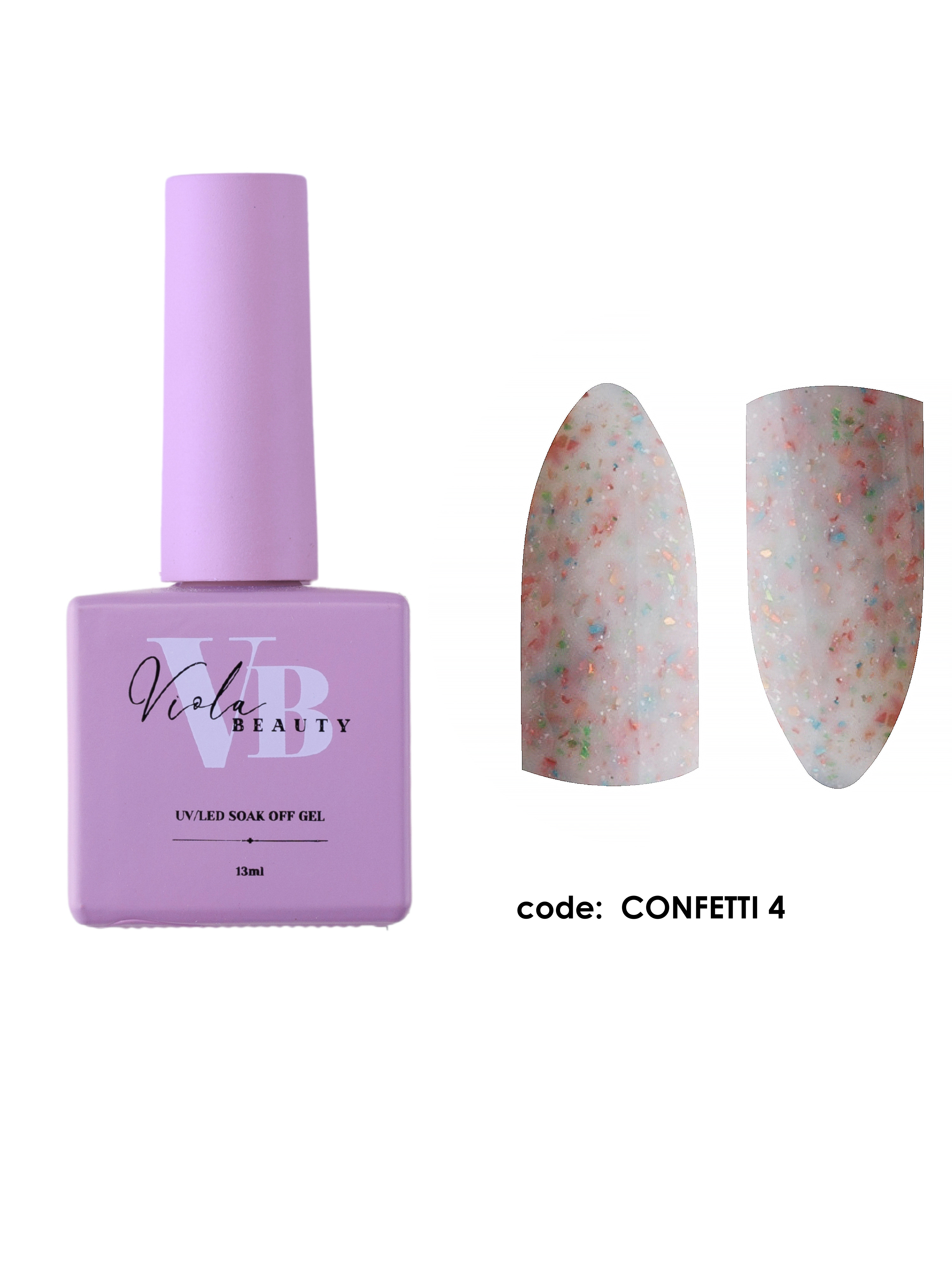 CONFETTI BASE COAT 4 13 ml 